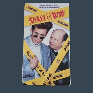 Nickel & Dime VHS Tape Comedy C. Thomas Howell Wallace Shawn